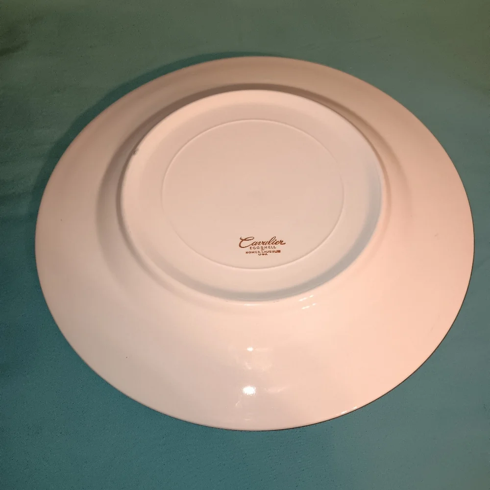 Vintage 1950s Homer Laughlin Cavalier Eggshell Barclay Dinner Plates (Se…
